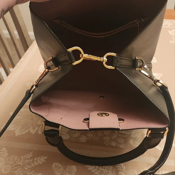 Large Michael Kors Greenwich Satchel (Black) - Picture 2 of 8